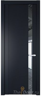 Дверь Profil Doors 1.2P цвет Нэви Блу стекло Зеркало Дверь Profil Doors 1.2P цвет Нэви Блу стекло Зеркало