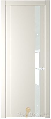 Дверь Profil Doors 1.2P цвет Перламутровый Белый стекло Lacobel Белый Лак Дверь Profil Doors 1.2P цвет Перламутровый Белый стекло Lacobel Белый Лак