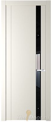 Дверь Profil Doors 1.2P цвет Перламутровый Белый стекло Lacobel Черный Лак Дверь Profil Doors 1.2P цвет Перламутровый Белый стекло Lacobel Черный Лак