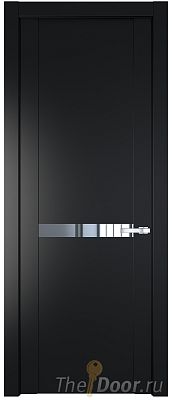 Дверь Profil Doors 1.4P цвет Блэк стекло Зеркало Дверь Profil Doors 1.4P цвет Блэк стекло Зеркало