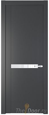 Дверь Profil Doors 1.4P цвет Графит стекло Lacobel лак Классик Дверь Profil Doors 1.4P цвет Графит стекло Lacobel лак Классик