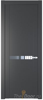 Дверь Profil Doors 1.4P цвет Графит стекло Зеркало Дверь Profil Doors 1.4P цвет Графит стекло Зеркало