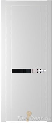 Дверь Profil Doors 1.4P цвет Крем Вайт стекло Lacobel Черный Лак Дверь Profil Doors 1.4P цвет Крем Вайт стекло Lacobel Черный Лак