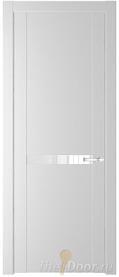 Дверь Profil Doors 1.4P цвет Крем Вайт стекло Lacobel лак Классик Дверь Profil Doors 1.4P цвет Крем Вайт стекло Lacobel лак Классик