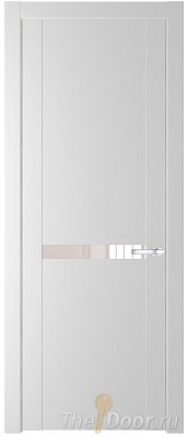 Дверь Profil Doors 1.4P цвет Крем Вайт стекло Lacobel Перламутровый Лак Дверь Profil Doors 1.4P цвет Крем Вайт стекло Lacobel Перламутровый Лак
