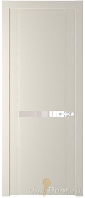 Дверь Profil Doors 1.4P цвет Кремовая Магнолия стекло Lacobel Перламутровый Лак Дверь Profil Doors 1.4P цвет Кремовая Магнолия стекло Lacobel Перламутровый Лак