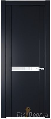 Дверь Profil Doors 1.4P цвет Нэви Блу стекло Lacobel лак Классик