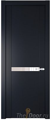 Дверь Profil Doors 1.4P цвет Нэви Блу стекло Lacobel Перламутровый Лак Дверь Profil Doors 1.4P цвет Нэви Блу стекло Lacobel Перламутровый Лак