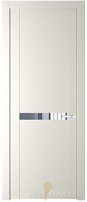 Дверь Profil Doors 1.4P цвет Перламутровый Белый стекло Зеркало Дверь Profil Doors 1.4P цвет Перламутровый Белый стекло Зеркало