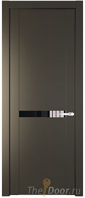 Дверь Profil Doors 1.4P цвет Перламутровый Бронза стекло Lacobel Черный Лак Дверь Profil Doors 1.4P цвет Перламутровый Бронза стекло Lacobel Черный Лак