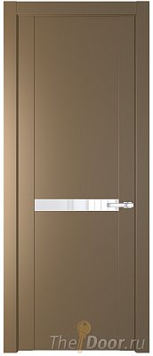 Дверь Profil Doors 1.4P цвет Перламутровый Золото стекло Lacobel лак Классик Дверь Profil Doors 1.4P цвет Перламутровый Золото стекло Lacobel лак Классик