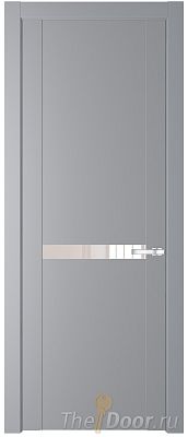 Дверь Profil Doors 1.4P цвет Смоки стекло Lacobel Перламутровый Лак Дверь Profil Doors 1.4P цвет Смоки стекло Lacobel Перламутровый Лак