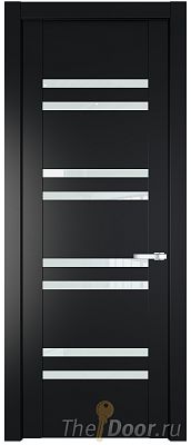 Дверь Profil Doors 1.6P цвет Блэк стекло Триплекс Белый Дверь Profil Doors 1.6P цвет Блэк стекло Триплекс Белый