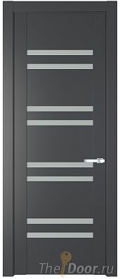 Дверь Profil Doors 1.6P цвет Графит стекло Матовое Дверь Profil Doors 1.6P цвет Графит стекло Матовое