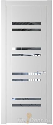 Дверь Profil Doors 1.6P цвет Крем Вайт стекло Прозрачное