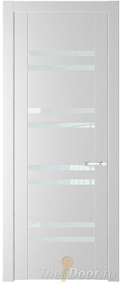 Дверь Profil Doors 1.6P цвет Крем Вайт стекло Триплекс Белый Дверь Profil Doors 1.6P цвет Крем Вайт стекло Триплекс Белый