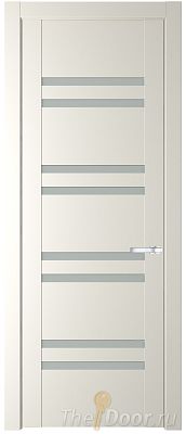 Дверь Profil Doors 1.6P цвет Перламутровый Белый стекло Матовое
