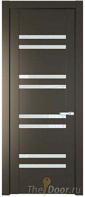 Дверь Profil Doors 1.6P цвет Перламутровый Бронза стекло Триплекс Белый Дверь Profil Doors 1.6P цвет Перламутровый Бронза стекло Триплекс Белый