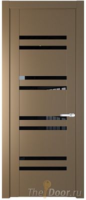 Дверь Profil Doors 1.6P цвет Перламутровый Золото стекло Триплекс Черный Дверь Profil Doors 1.6P цвет Перламутровый Золото стекло Триплекс Черный