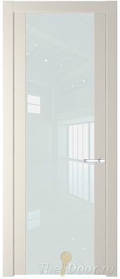 Дверь Profil Doors 1.7P цвет Кремовая Магнолия стекло Lacobel Белый Лак Дверь Profil Doors 1.7P цвет Кремовая Магнолия стекло Lacobel Белый Лак