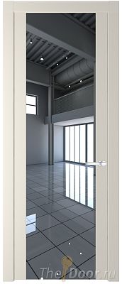 Дверь Profil Doors 1.7P цвет Кремовая Магнолия стекло Зеркало