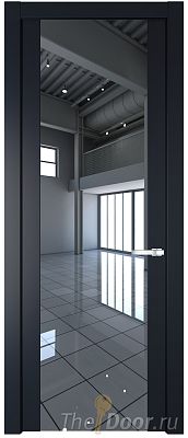 Дверь Profil Doors 1.7P цвет Нэви Блу стекло Зеркало Дверь Profil Doors 1.7P цвет Нэви Блу стекло Зеркало