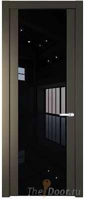 Дверь Profil Doors 1.7P цвет Перламутровый Бронза стекло Lacobel Черный Лак Дверь Profil Doors 1.7P цвет Перламутровый Бронза стекло Lacobel Черный Лак