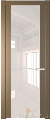 Дверь Profil Doors 1.7P цвет Перламутровый Золото стекло Lacobel Перламутровый Лак Дверь Profil Doors 1.7P цвет Перламутровый Золото стекло Lacobel Перламутровый Лак