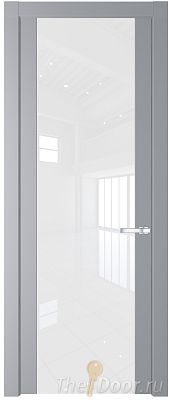 Дверь Profil Doors 1.7P цвет Смоки стекло Lacobel лак Классик Дверь Profil Doors 1.7P цвет Смоки стекло Lacobel лак Классик