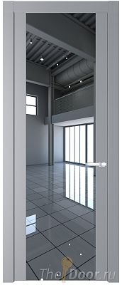 Дверь Profil Doors 1.7P цвет Смоки стекло Зеркало Дверь Profil Doors 1.7P цвет Смоки стекло Зеркало
