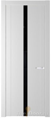 Дверь Profil Doors 1.8P цвет Крем Вайт стекло Lacobel Черный Лак Дверь Profil Doors 1.8P цвет Крем Вайт стекло Lacobel Черный Лак