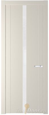 Дверь Profil Doors 1.8P цвет Кремовая Магнолия стекло Lacobel лак Классик Дверь Profil Doors 1.8P цвет Кремовая Магнолия стекло Lacobel лак Классик