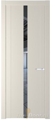 Дверь Profil Doors 1.8P цвет Кремовая Магнолия стекло Зеркало