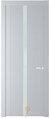 Дверь Profil Doors 1.8P цвет Лайт Грей стекло Lacobel Белый Лак Дверь Profil Doors 1.8P цвет Лайт Грей стекло Lacobel Белый Лак