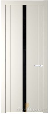 Дверь Profil Doors 1.8P цвет Перламутровый Белый стекло Lacobel Черный Лак Дверь Profil Doors 1.8P цвет Перламутровый Белый стекло Lacobel Черный Лак