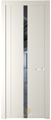 Дверь Profil Doors 1.8P цвет Перламутровый Белый стекло Зеркало Дверь Profil Doors 1.8P цвет Перламутровый Белый стекло Зеркало