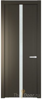 Дверь Profil Doors 1.8P цвет Перламутровый Бронза стекло Lacobel Белый Лак Дверь Profil Doors 1.8P цвет Перламутровый Бронза стекло Lacobel Белый Лак