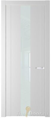 Дверь Profil Doors 1.9P цвет Крем Вайт стекло Lacobel Белый Лак Дверь Profil Doors 1.9P цвет Крем Вайт стекло Lacobel Белый Лак