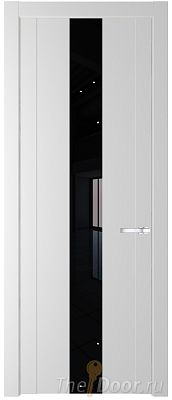Дверь Profil Doors 1.9P цвет Крем Вайт стекло Lacobel Черный Лак Дверь Profil Doors 1.9P цвет Крем Вайт стекло Lacobel Черный Лак