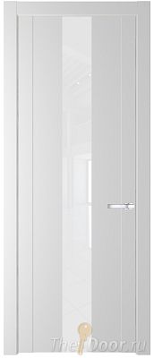 Дверь Profil Doors 1.9P цвет Крем Вайт стекло Lacobel лак Классик Дверь Profil Doors 1.9P цвет Крем Вайт стекло Lacobel лак Классик