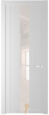 Дверь Profil Doors 1.9P цвет Крем Вайт стекло Lacobel Перламутровый Лак Дверь Profil Doors 1.9P цвет Крем Вайт стекло Lacobel Перламутровый Лак
