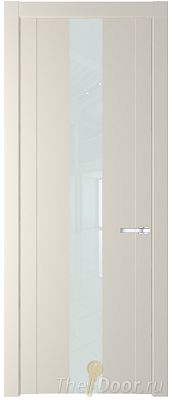 Дверь Profil Doors 1.9P цвет Кремовая Магнолия стекло Lacobel Белый Лак Дверь Profil Doors 1.9P цвет Кремовая Магнолия стекло Lacobel Белый Лак