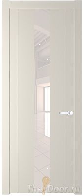 Дверь Profil Doors 1.9P цвет Кремовая Магнолия стекло Lacobel Перламутровый Лак Дверь Profil Doors 1.9P цвет Кремовая Магнолия стекло Lacobel Перламутровый Лак