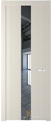 Дверь Profil Doors 1.9P цвет Кремовая Магнолия стекло Зеркало