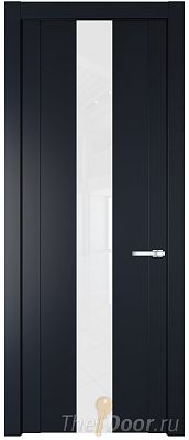 Дверь Profil Doors 1.9P цвет Нэви Блу стекло Lacobel лак Классик Дверь Profil Doors 1.9P цвет Нэви Блу стекло Lacobel лак Классик
