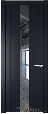 Дверь Profil Doors 1.9P цвет Нэви Блу стекло Зеркало Дверь Profil Doors 1.9P цвет Нэви Блу стекло Зеркало