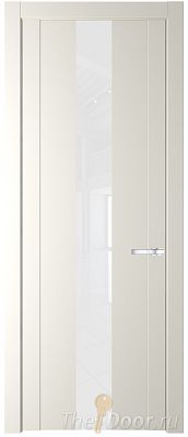 Дверь Profil Doors 1.9P цвет Перламутровый Белый стекло Lacobel лак Классик Дверь Profil Doors 1.9P цвет Перламутровый Белый стекло Lacobel лак Классик