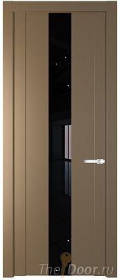 Дверь Profil Doors 1.9P цвет Перламутровый Золото стекло Lacobel Черный Лак Дверь Profil Doors 1.9P цвет Перламутровый Золото стекло Lacobel Черный Лак