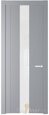 Дверь Profil Doors 1.9P цвет Смоки стекло Lacobel лак Классик Дверь Profil Doors 1.9P цвет Смоки стекло Lacobel лак Классик