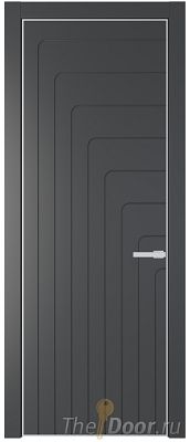 Дверь Profil Doors 10PA цвет Графит (Pantone 425С) цвет профиля Белый матовый RAL9003 Дверь Profil Doors 10PA цвет Графит (Pantone 425С) цвет профиля Белый матовый RAL9003